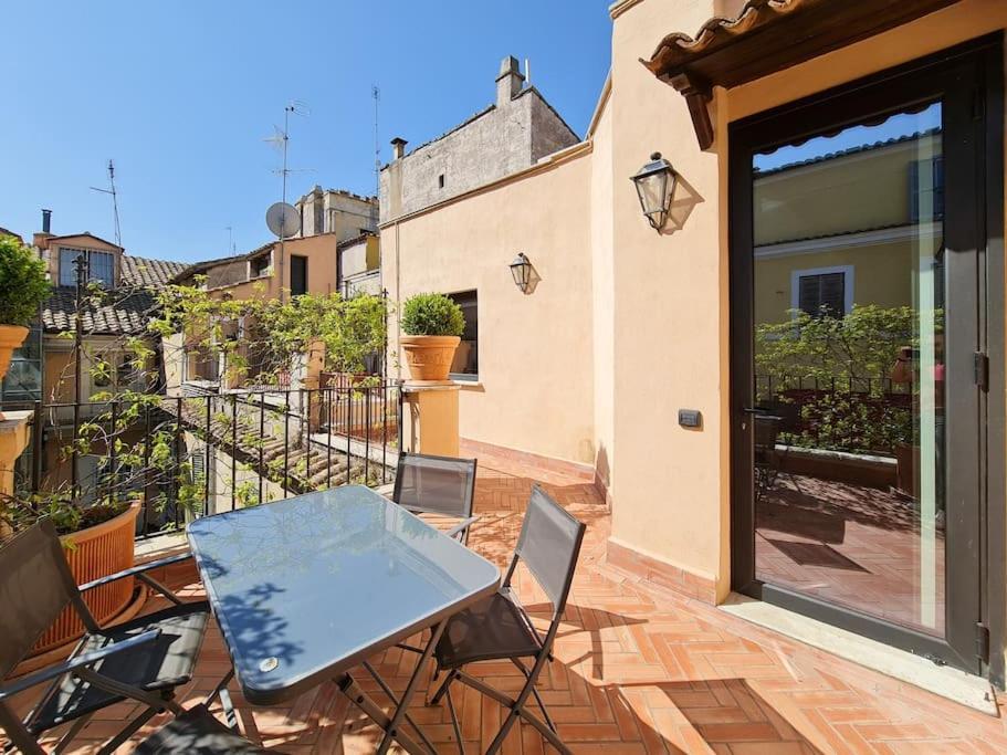 Boutique Penthouse With Terrace, Spanish Steps Roma Exterior foto